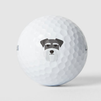 Gift for Schnauzer Golf Balls