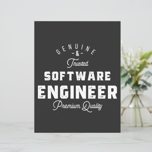 Gift for Software Engineer (Standing Front)