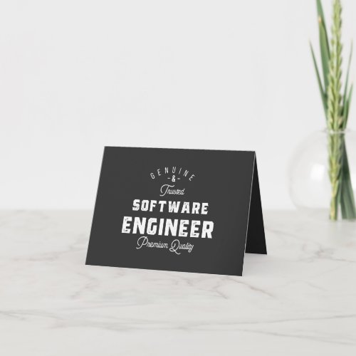 Gift for Software Engineer Card