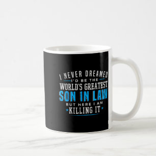 Gift For Son In Law Christmas Birthday On Wedding Coffee Mug