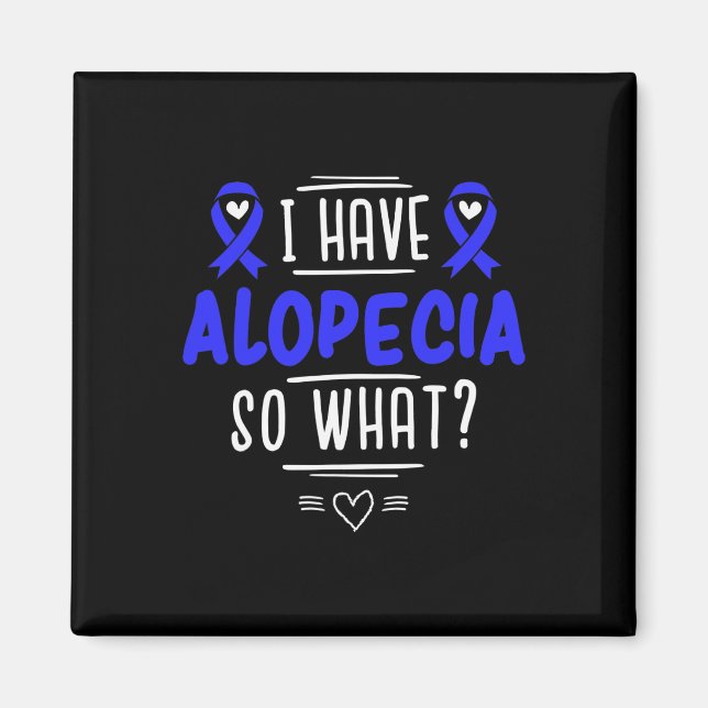 Gift for Spot Baldness Patients Hair Loss  Magnet (Front)