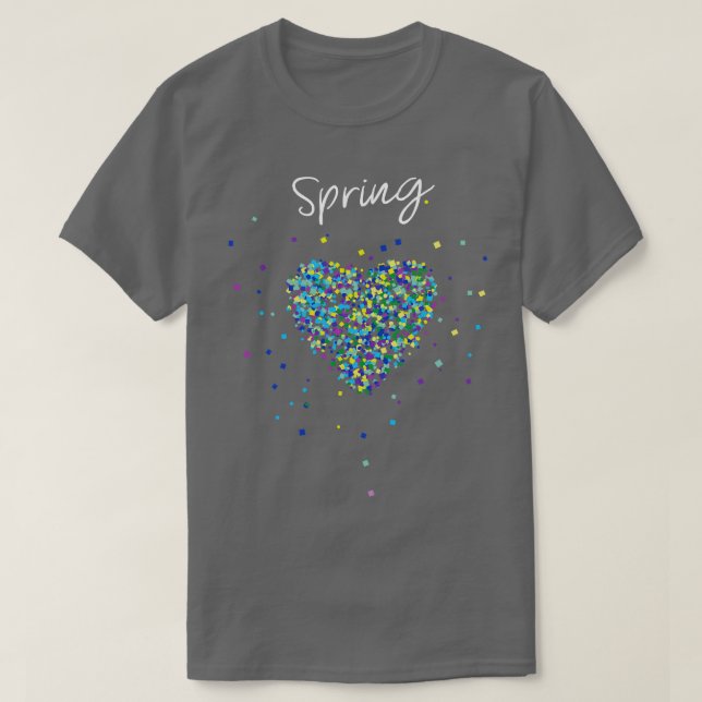 Gift for Springtime Nature Flowers T-Shirt (Design Front)