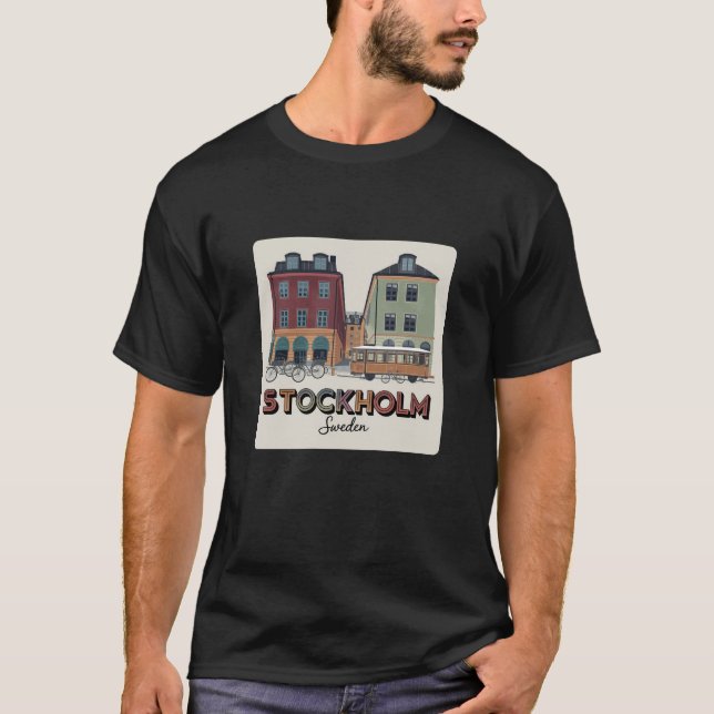 Gift for Stockholm Lovers T-Shirt (Front)