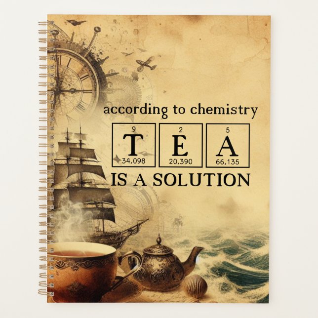 Gift for Tea Lovers Planner (Front)