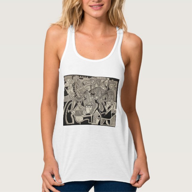 Gift for the dead tank top (Front)