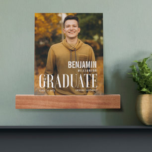 Gift for the Graduate Trendy Magazine Photo Cover Picture Ledge