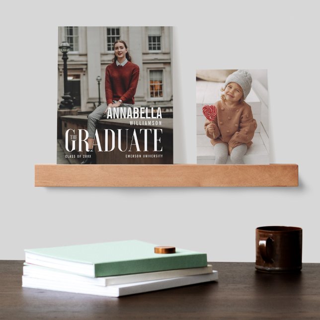 Gift for the Graduate Trendy  Magazine Photo Cover Picture Ledge (Creator Uploaded)