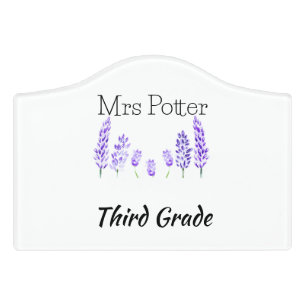 Gift for the teacher door sign