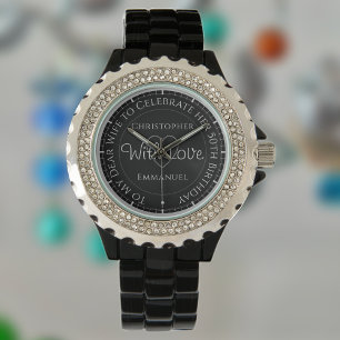 Gift for Wife. 50th Birthday Gift Watch