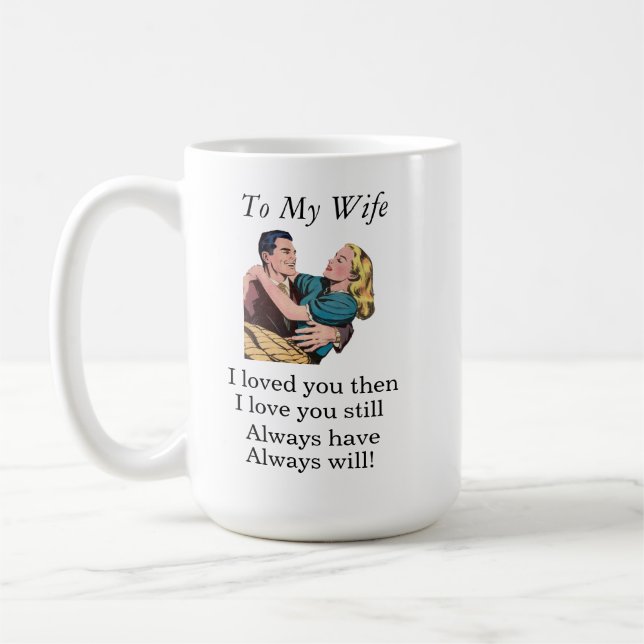 Gift For Wife  Coffee Mug (Left)