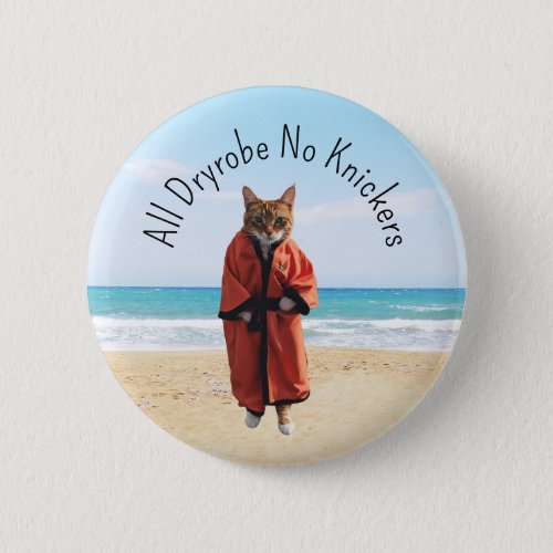 Gift for wild swimmer open water swimming button