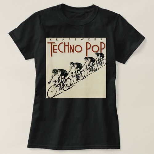 Kraftwerk Techno Pop Cyclists T-shirt