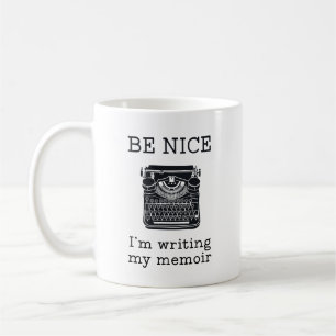 Gift for Writers Funny Custom Coffee Mug