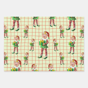 Gift from an Elf Wrapping Paper Sheets