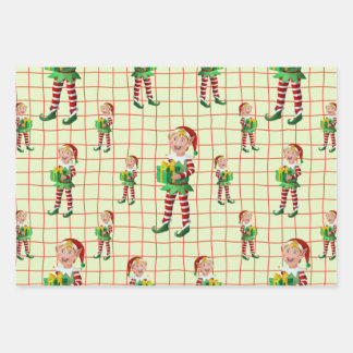 Gift from an Elf Wrapping Paper Sheets