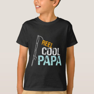 Gift From Granddaughter Grandson Reel Cool Papa  T-Shirt