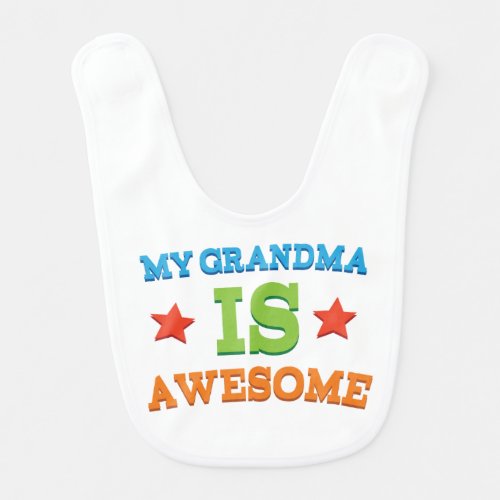 Gift From Grandma Baby Infant Bib