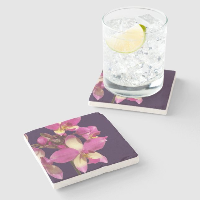GIFT FROM MOM, DAD, GRANDMOTHER, DAUGHTER, SON STONE COASTER (Side)