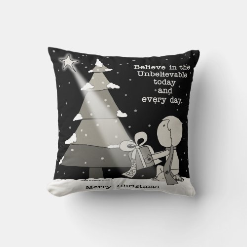 Gift Giver_Merry Christmas Throw Pillow