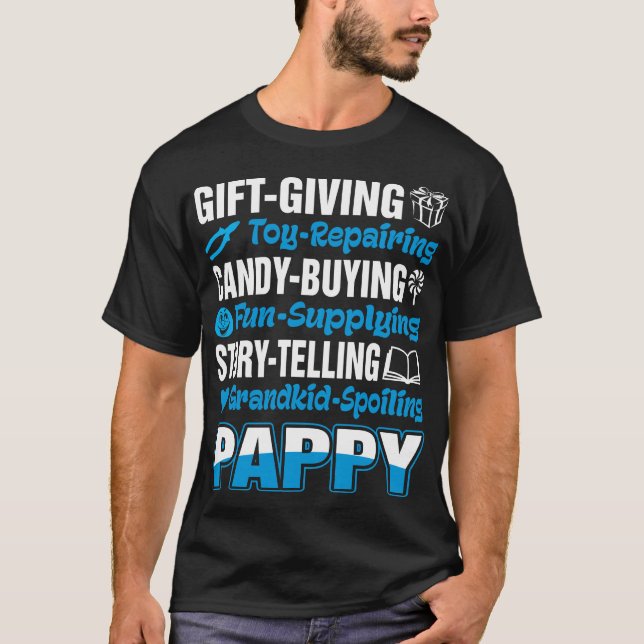 Gift Giving Pappy Tshirt (Front)