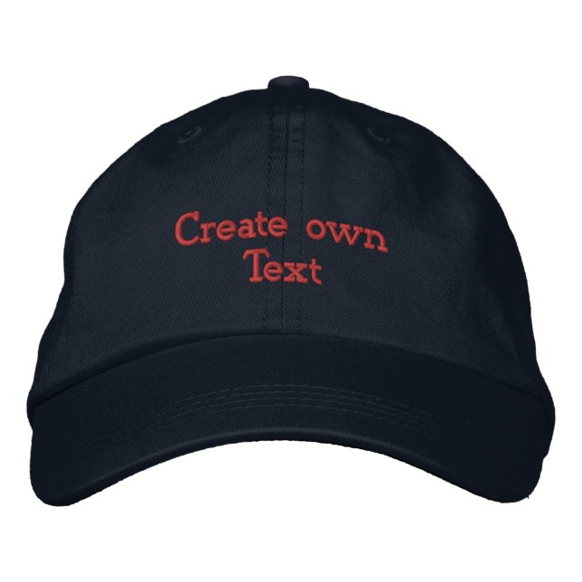 Gift Handsome Embroidered Baseball Cap (Front)