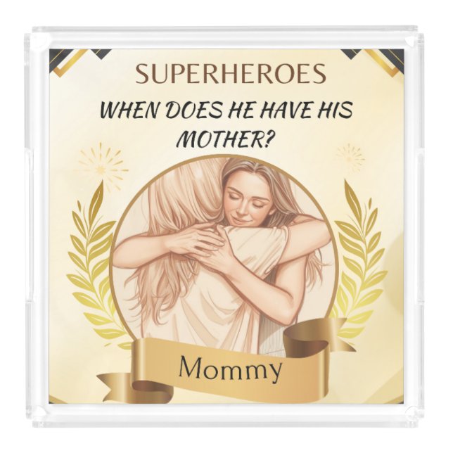 Gift idea  acrylic tray (Front)