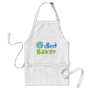 Gift Idea For Baker (Worlds Best) Adult Apron