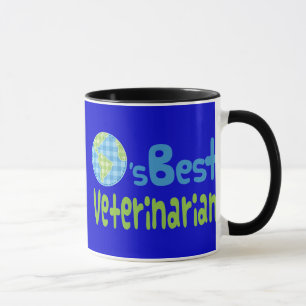 Gift Idea For Veterinarian (Worlds Best) Mug