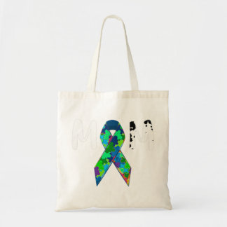 Gift Idea for Women - Autism Mom Shirt. Awesome pr Tote Bag