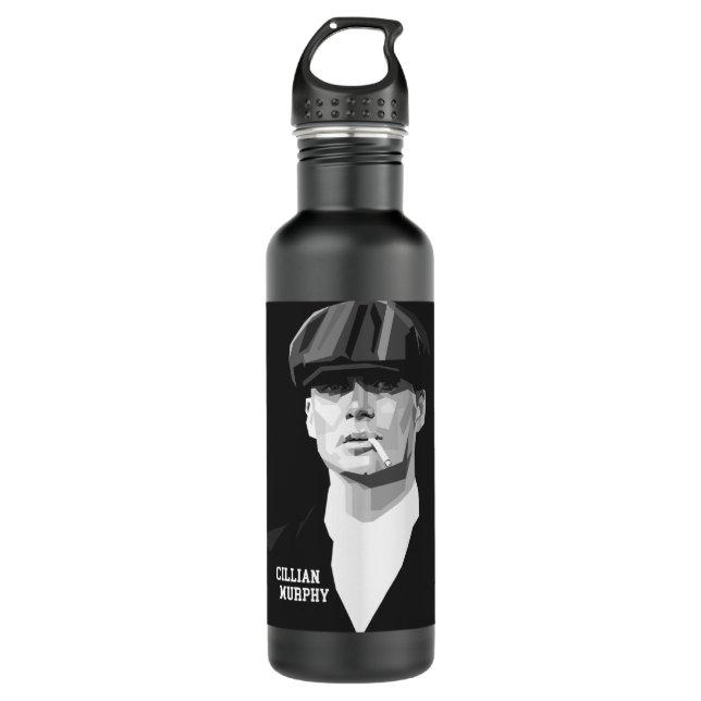 Gift Idea Peaky Blinders Christmas Holiday Stainless Steel Water Bottle (Front)