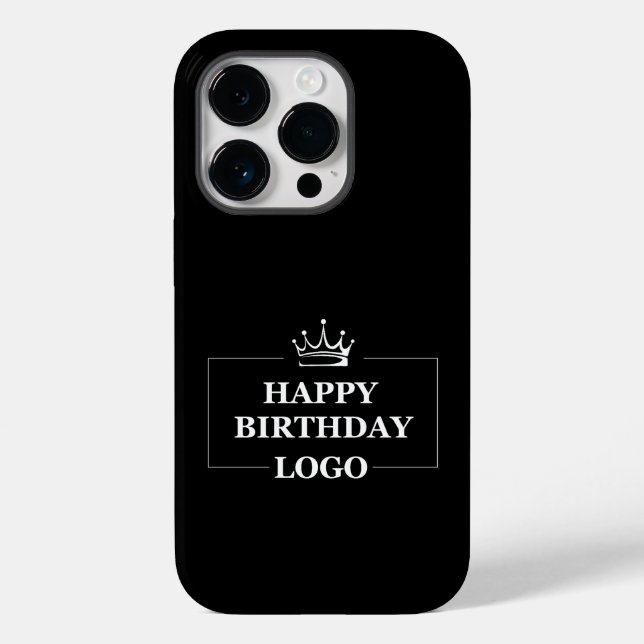 Gift Idea, Personalized Birthday Custom Template Case-Mate iPhone Case (Back)
