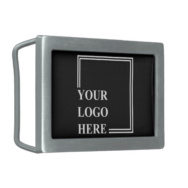 Gift Idea, Personalized Birthday Present Template Belt Buckle (Front Left)