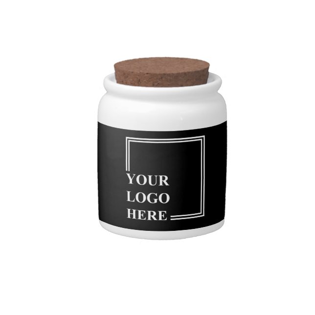 Gift Idea, Personalized Birthday Present Template Candy Jar (Front)