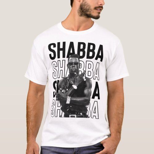 Gift Idea shabba ranks Rock Music Love Women Men T_Shirt