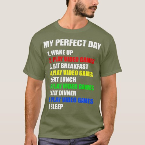 GIFT IDEA The Perfect Gaming Day Suprise for T_Shirt