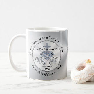 Gift Ideas for Church Anniversary Pastor or Guests Coffee Mug