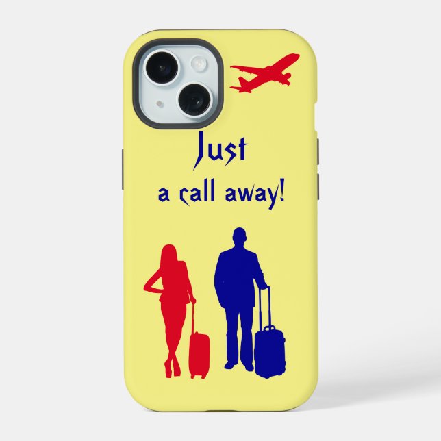 Gift Ideas  'Keep in Touch' Iphone Case (Back)