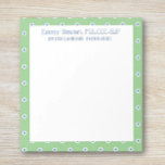 Gift it!! Custom SLP notepad! Notepad<br><div class="desc">Speech Language pathologist note pad.</div>