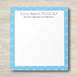 Gift it!! Custom SLP notepad! Notepad<br><div class="desc">Speech Language pathologist note pad.</div>