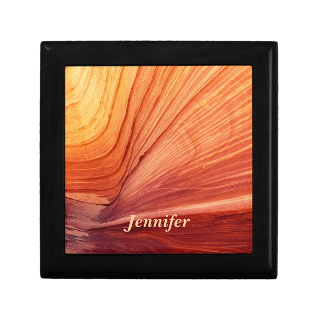 Gift/Jewelry Box, Canyon Kissed by the Sun Gift Box (Front)