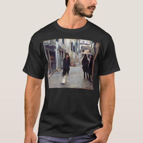 Gift John Singer Sargent Street In Venice Gift For T_Shirt