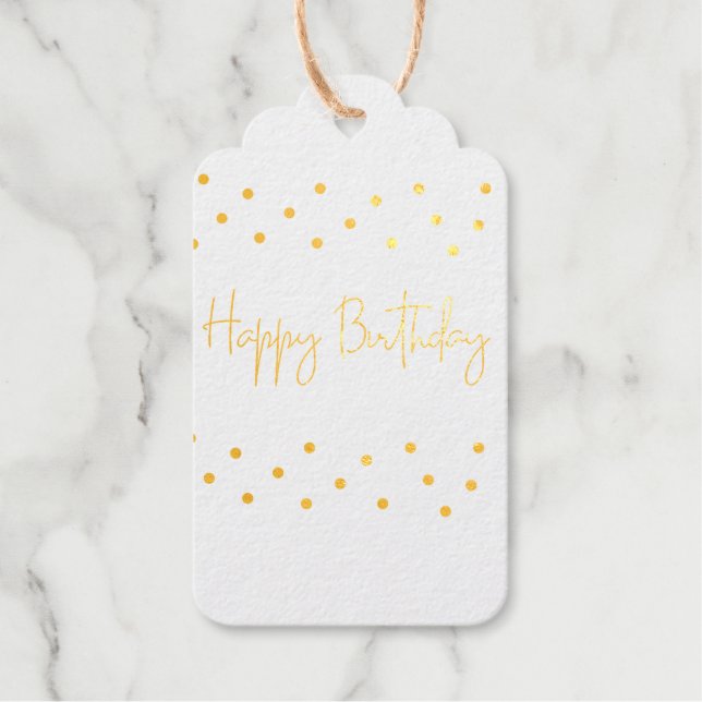 Gift Labels Aluminum Gift Label (Front)