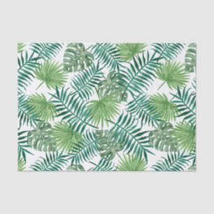 Gift Leaf, plant, palm, green, natural background Tissue Paper