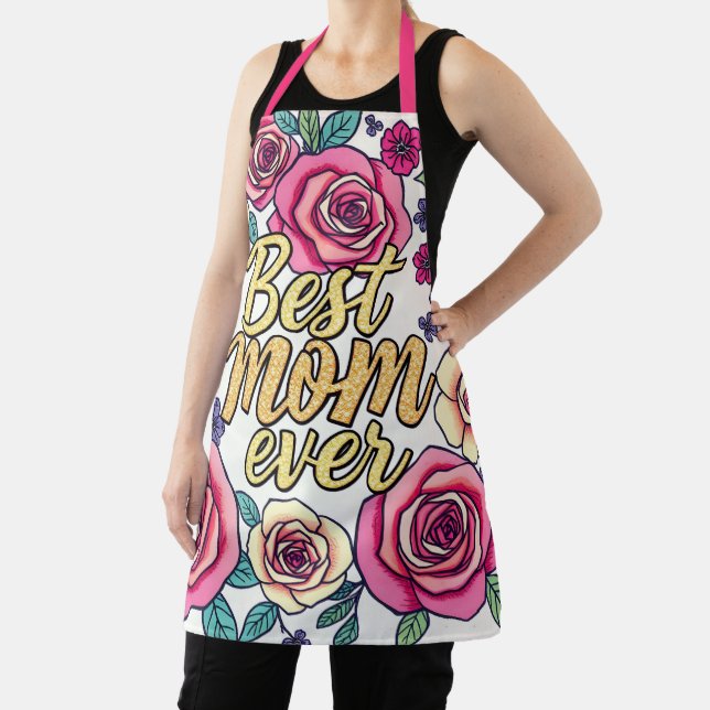 Gift Luxury Floral Modern Collection Apron (Insitu)