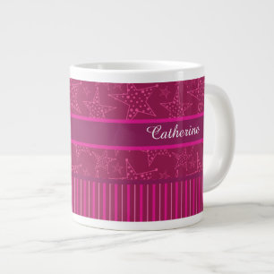 Gift Mug for Her, Personalized Name mug, Pink