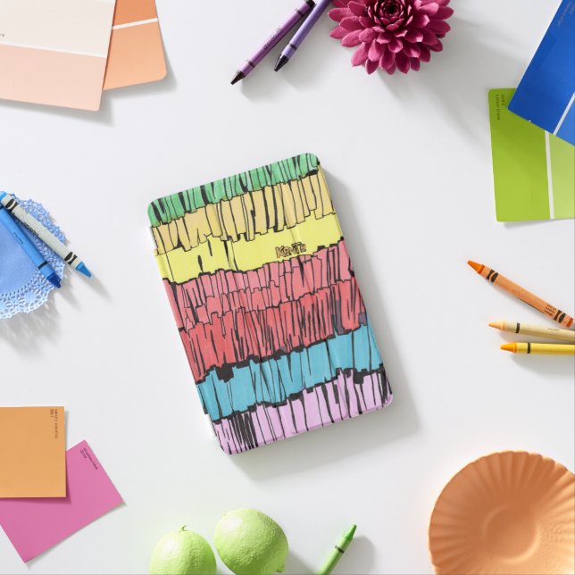 gift notebook, vibrant color notebook iPad mini cover (In Situ)