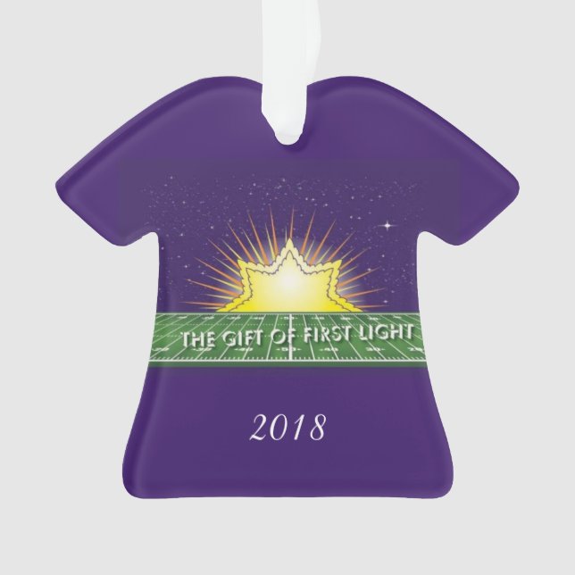 Gift of First Light 2018 Ornament (Front)