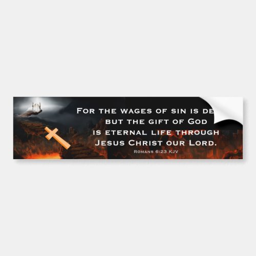 Gift of God Scripture Bumper Sticker