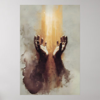 Gift Of Grace Watercolor Print – Christian Wall