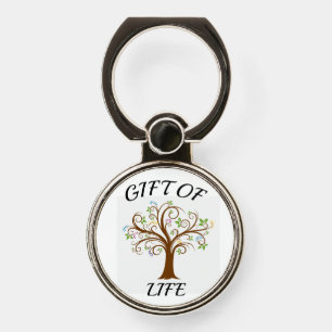 GIFT OF LIFE PHONE RING HOLDER